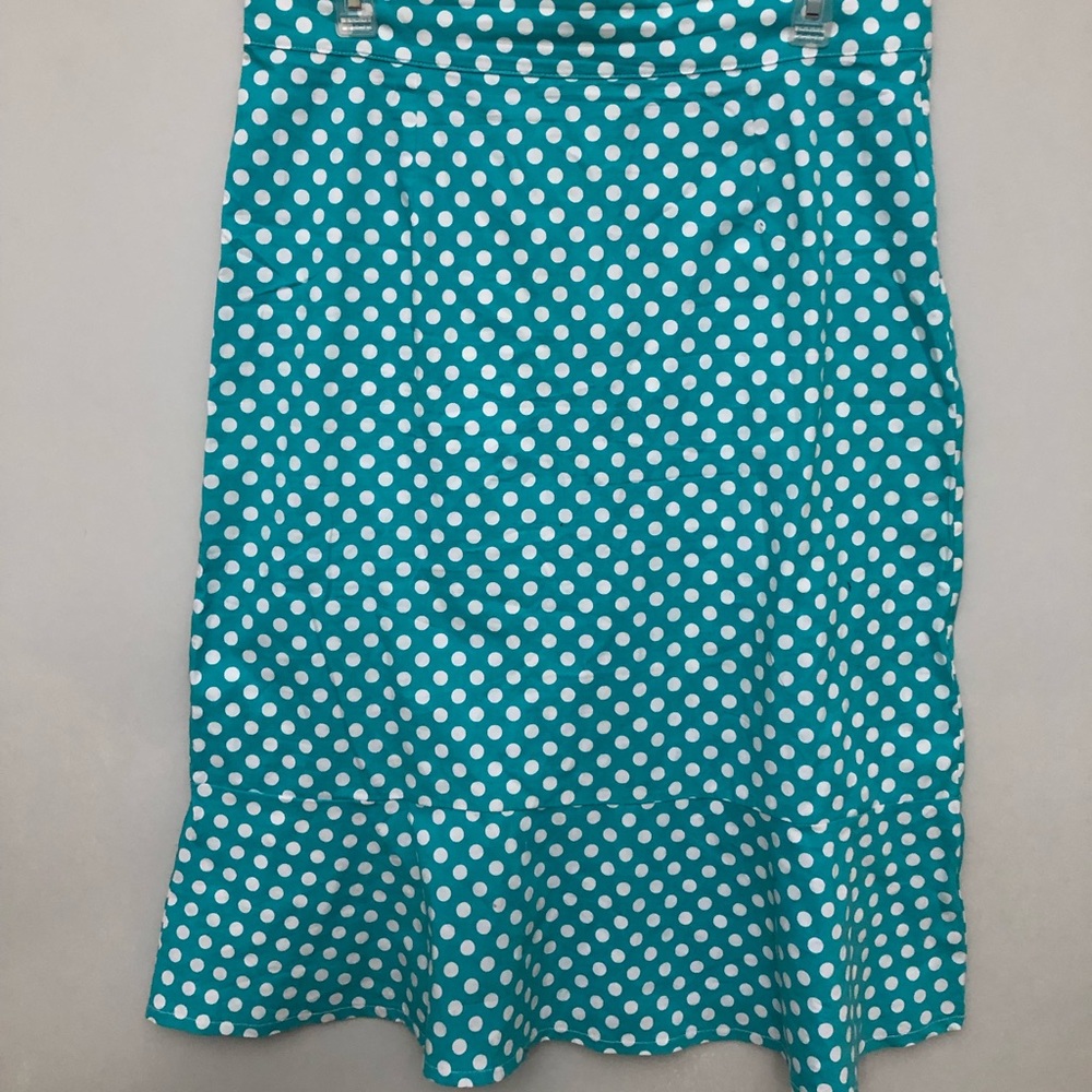 Polka Dot High Waisted Skirt